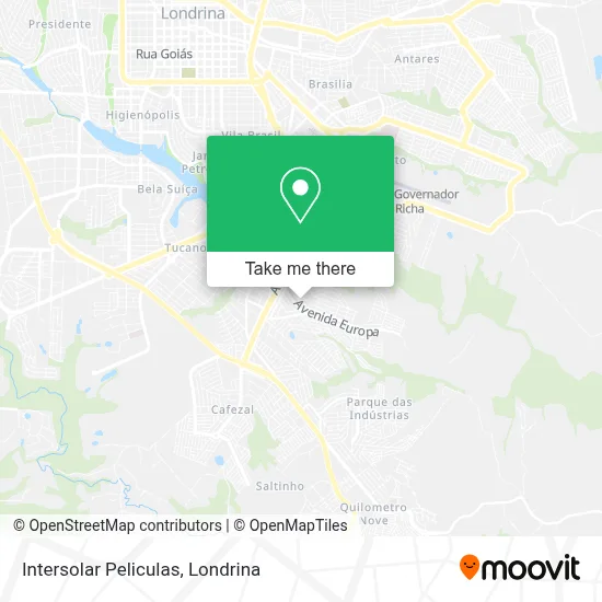 Intersolar Peliculas map