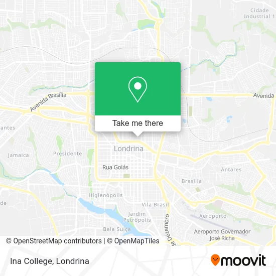 Ina College map