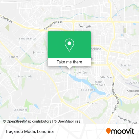 Traçando Moda map