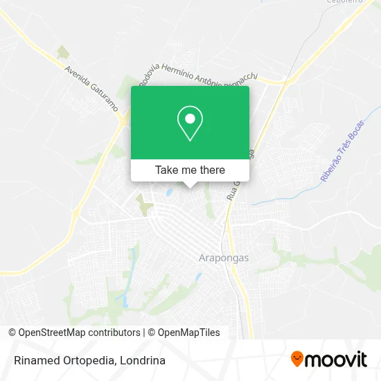 Rinamed Ortopedia map