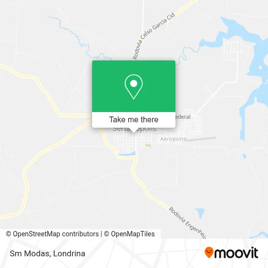 Sm Modas map