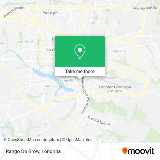 Rango Do Brow map