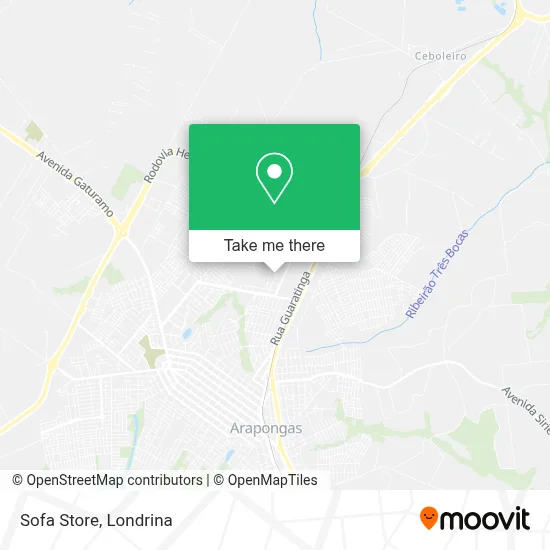 Sofa Store map