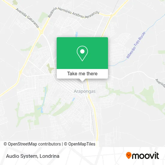 Audio System map