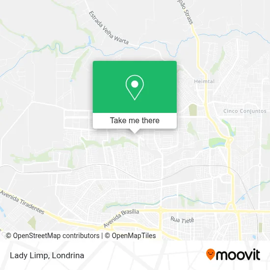 Lady Limp map
