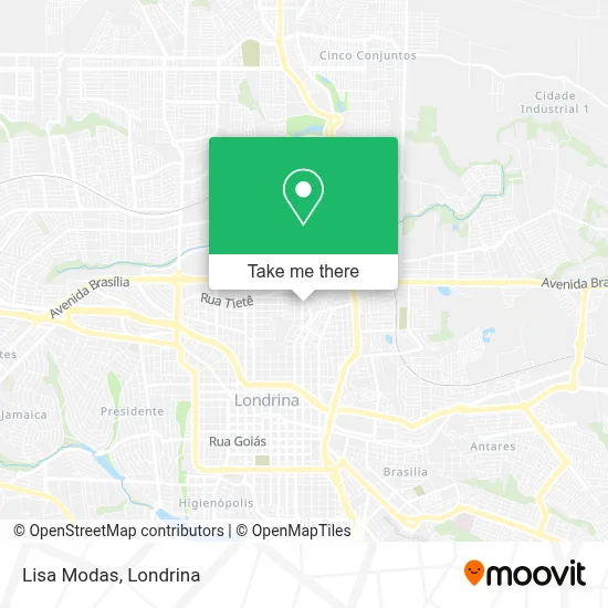 Lisa Modas map