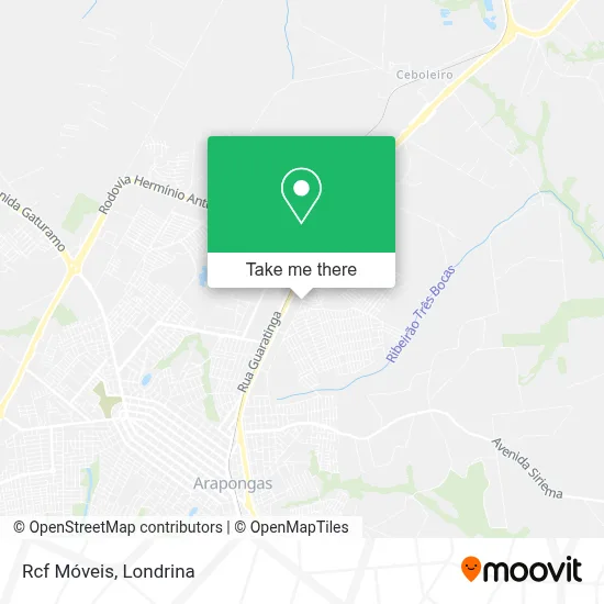 Rcf Móveis map