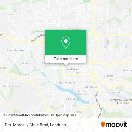 Dra. Marcelly Chue Bmd map