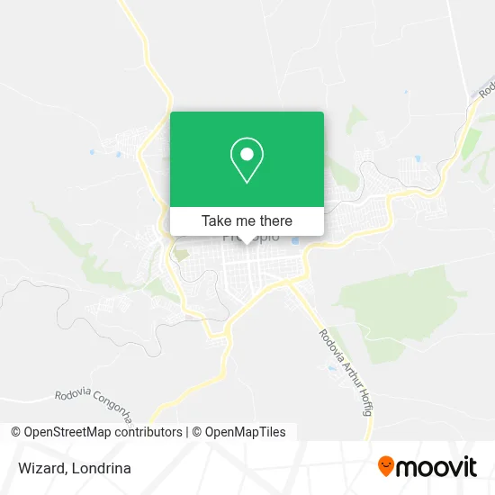 Wizard map