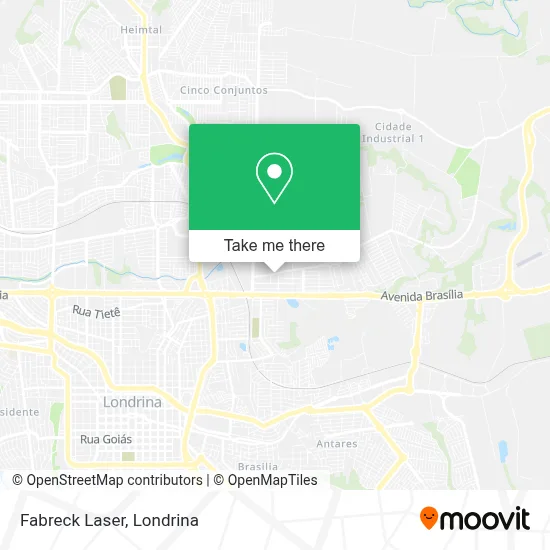 Fabreck Laser map