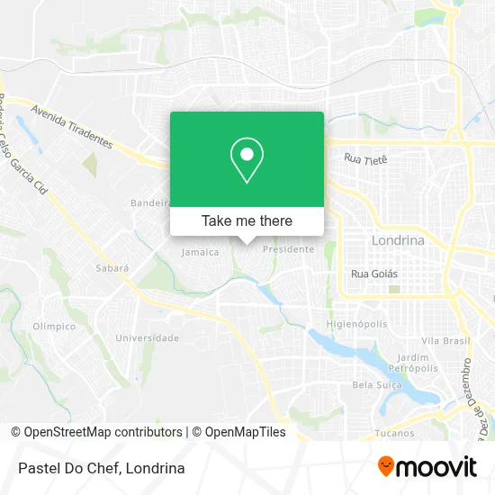 Pastel Do Chef map