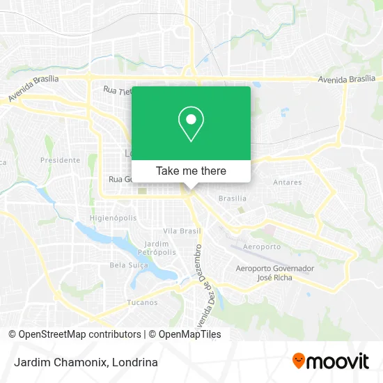 Jardim Chamonix map