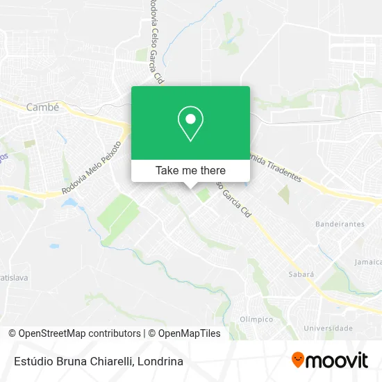 Estúdio Bruna Chiarelli map
