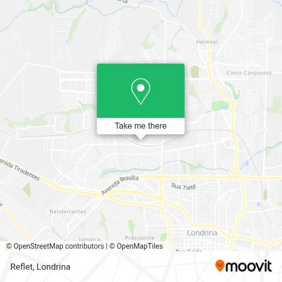 Reflet map