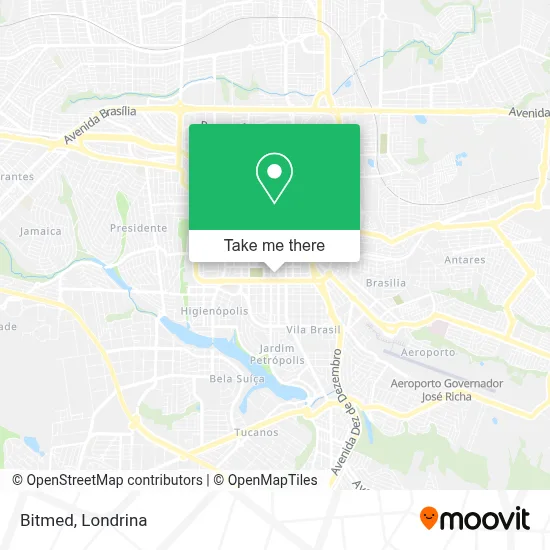 Bitmed map
