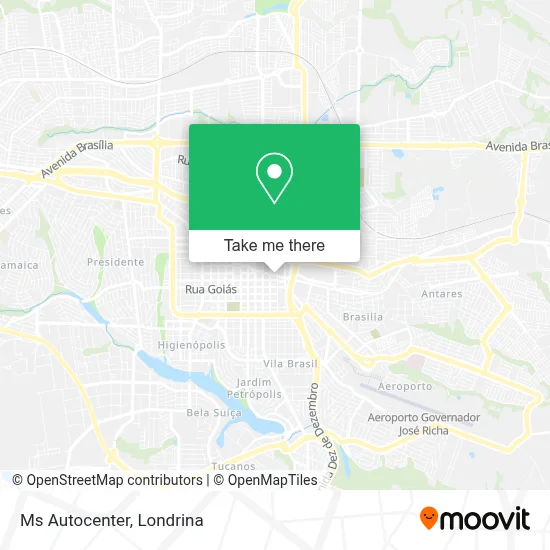Ms Autocenter map