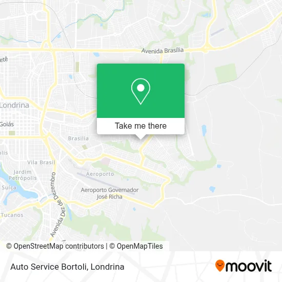 Auto Service Bortoli map