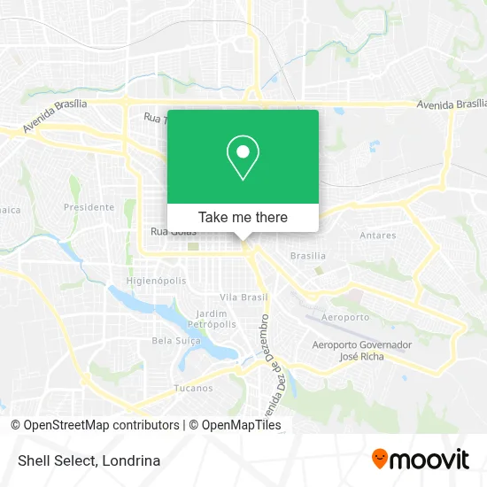 Shell Select map
