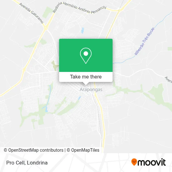 Pro Cell map
