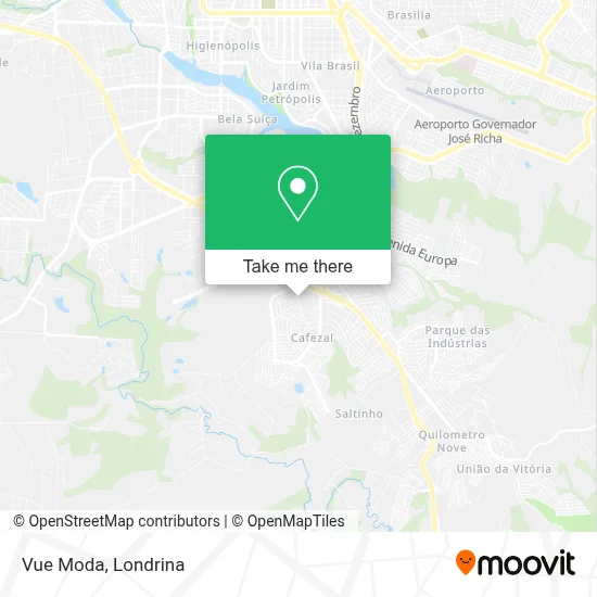 Vue Moda map