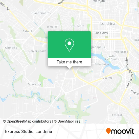 Studio Express map
