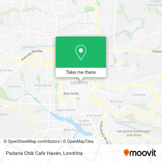 Padaria Chik Cafe Havan map