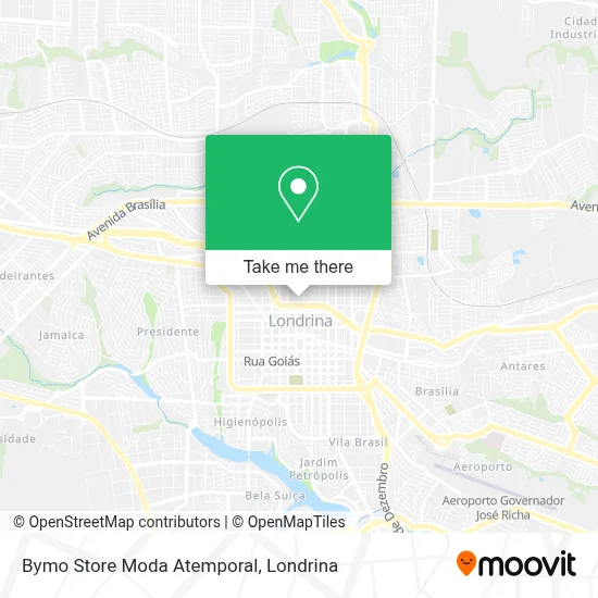 Bymo Store Moda Atemporal map