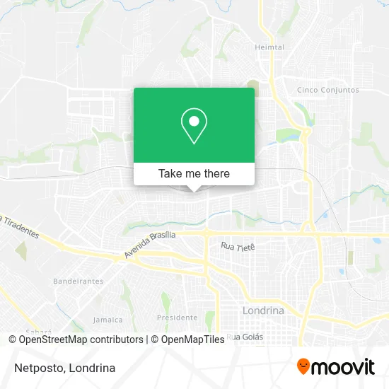 Netposto map