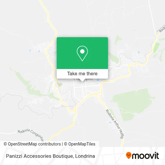 Panizzi Accessories Boutique map