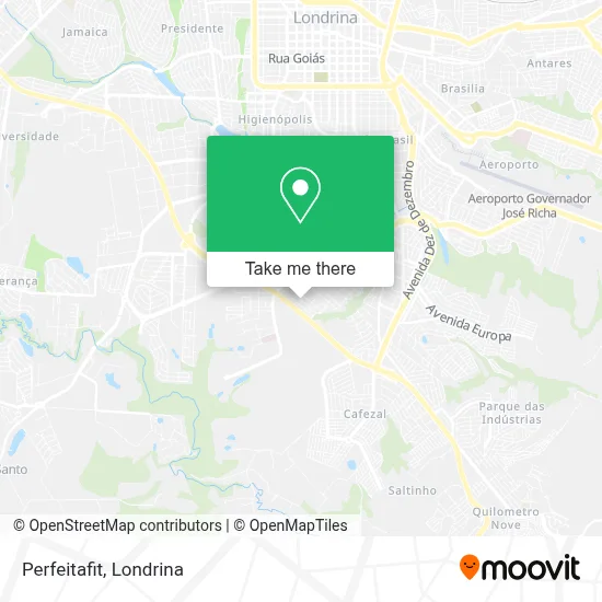 Perfeitafit map