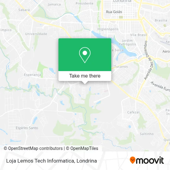 Loja Lemos Tech Informatica map
