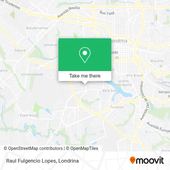 Raul Fulgencio Lopes map