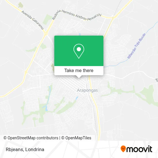 Rbjeans map