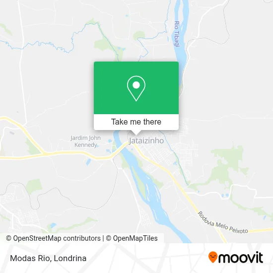 Modas Rio map