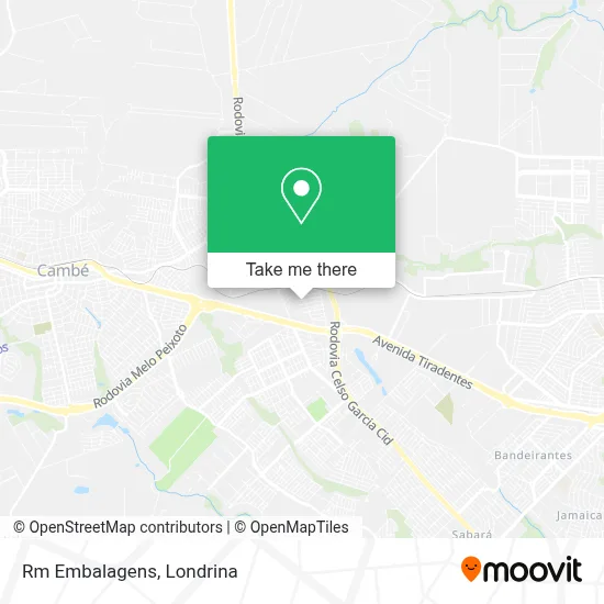 Rm Embalagens map