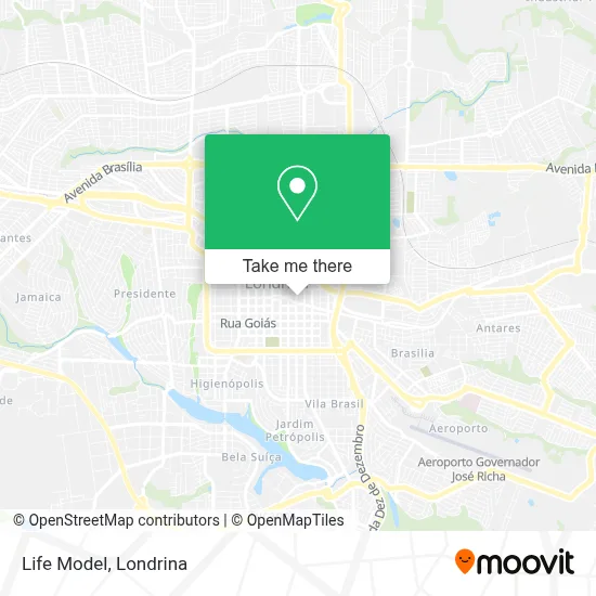 Life Model map