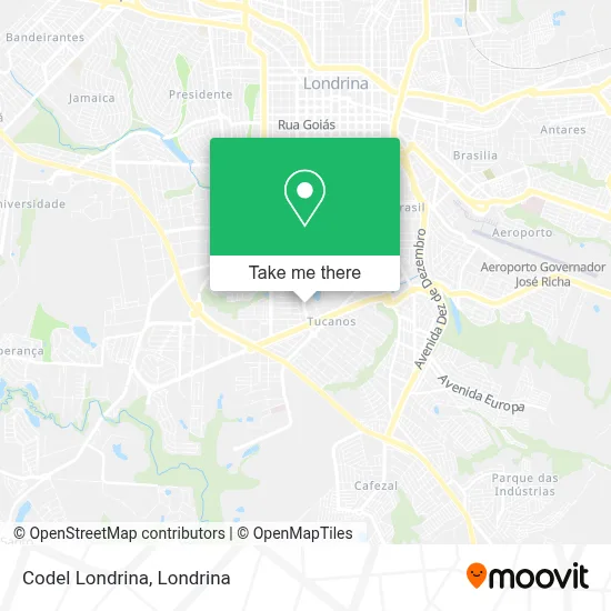 Codel Londrina map