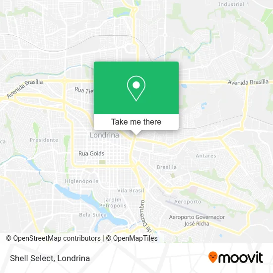 Shell Select map