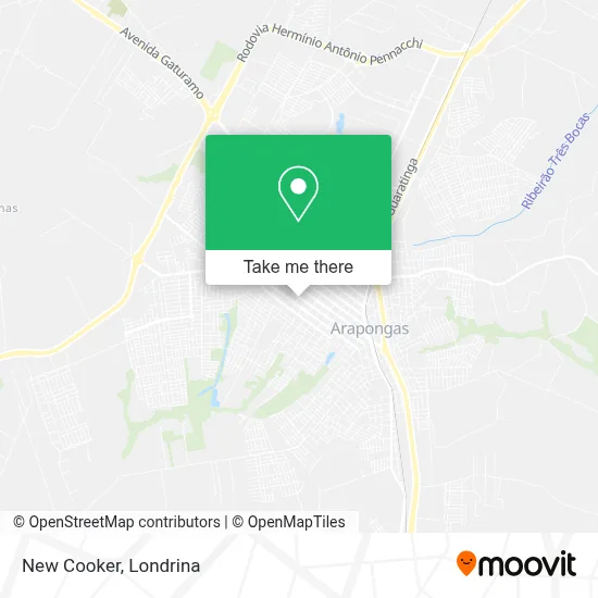 New Cooker map