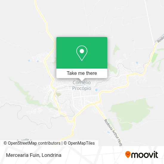 Mercearia Fuin map