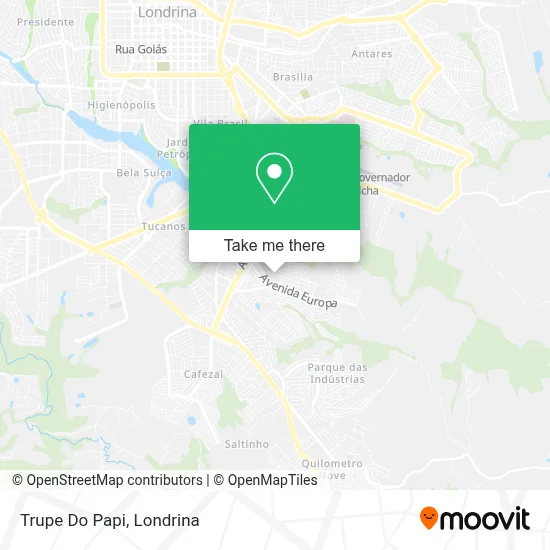 Trupe Do Papi map