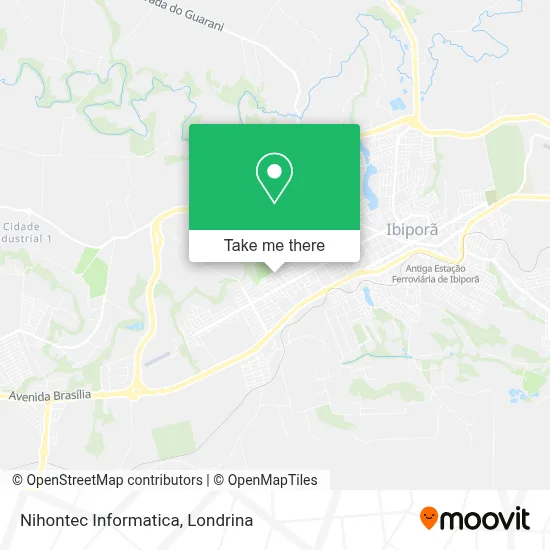 Nihontec Informatica map