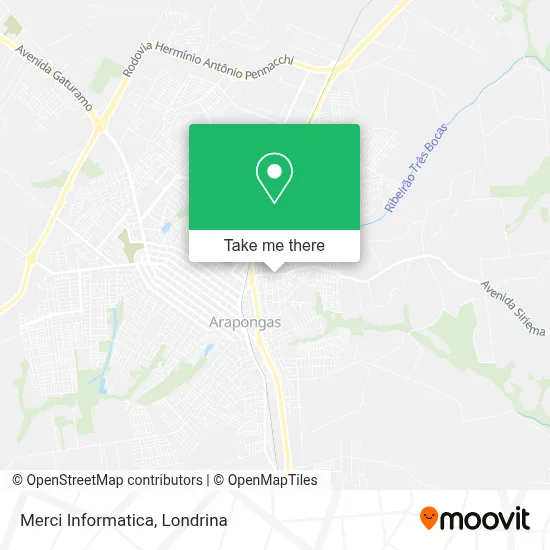 Merci Informatica map