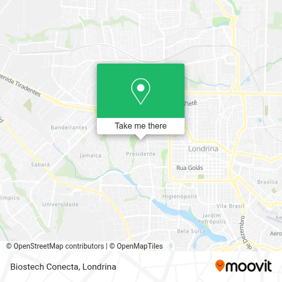 Biostech Conecta map