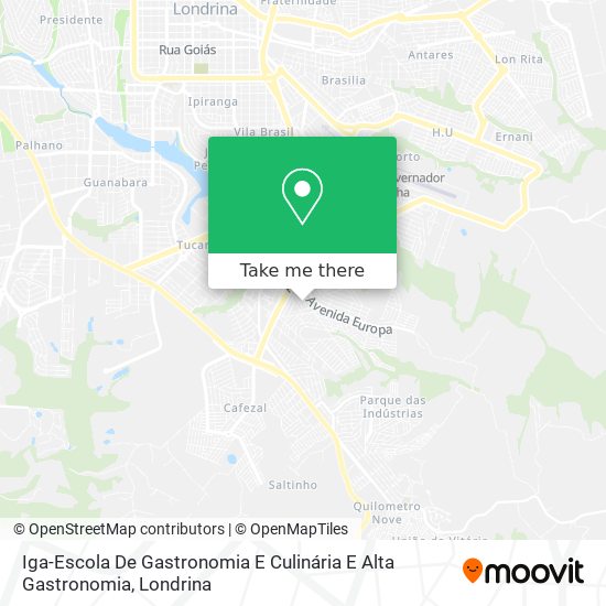Iga-Escola De Gastronomia E Culinária E Alta Gastronomia map