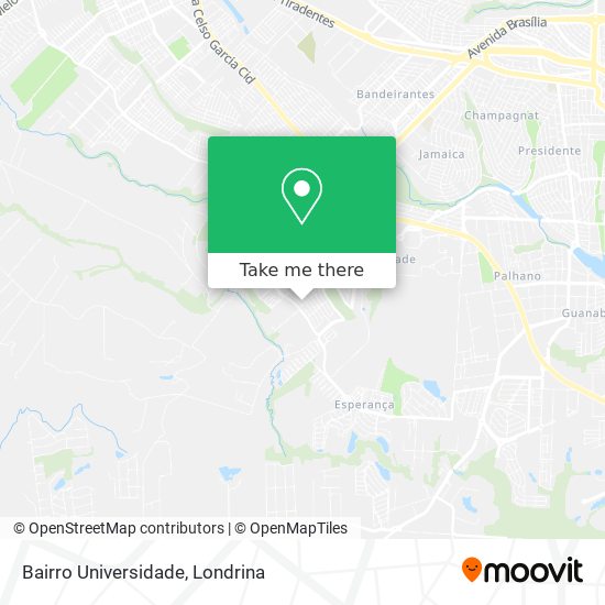 Bairro Universidade map