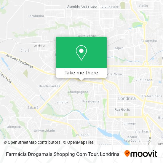 Farmácia Drogamais Shopping Com Tour map