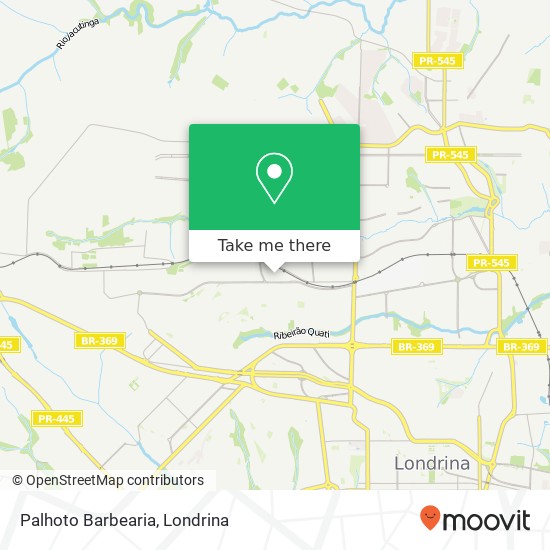 Palhoto Barbearia map