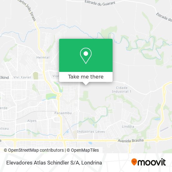 Elevadores Atlas Schindler S/A map