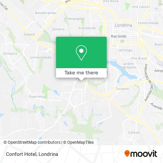 Confort Hotel map